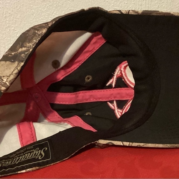 Realtree Hardwoods Sewn Camouflage Hat Hunting Camo One-Size Baseball Cap EUC! - Picture 6 of 7